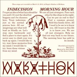 Marathon : Indecision - Morning Hour